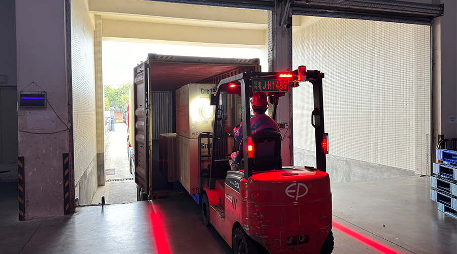 衣物烘干機出貨英國，開啟合作新篇