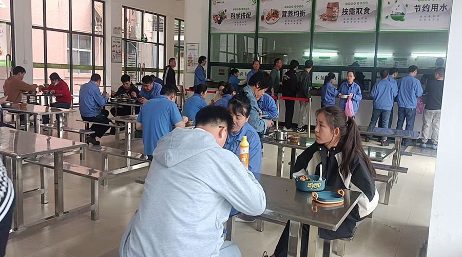 關(guān)愛員工后勤，護航生產(chǎn)任務(wù)