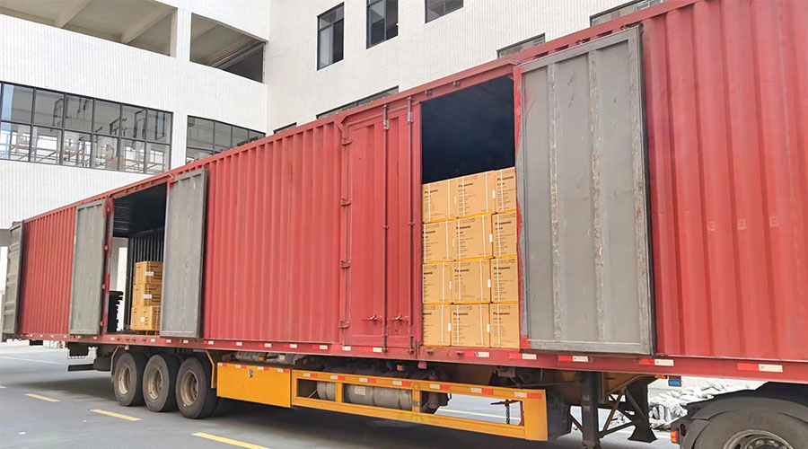 使命必達！高效完成國內知名品牌客戶迷你洗衣機裝柜發(fā)貨