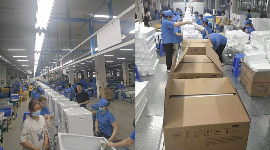 效率保證！金環(huán)電器高效完成英國Argos客戶衣物烘干機生產(chǎn)