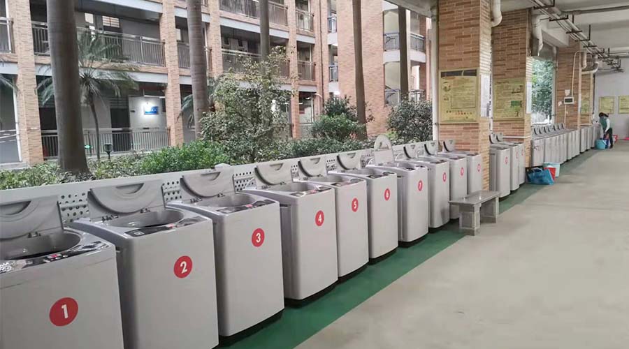 好用又耐用！江門(mén)一中滿(mǎn)意金環(huán)電器生產(chǎn)的共享洗衣機(jī)