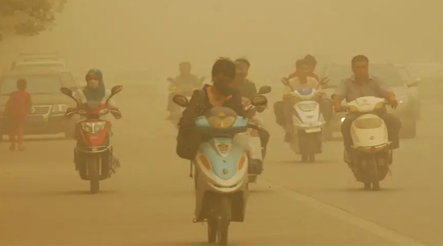 青海沙塵滾滾！小型烘干機輕松解決風(fēng)沙天氣下干衣問題