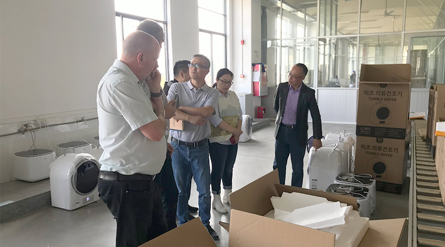 搶訂單 拼合同！金環(huán)電器積極推進(jìn)滾筒衣服烘干機(jī)訂單增長